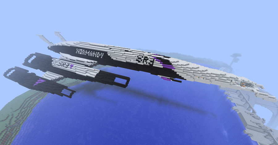 Minecraft Mass Effect Normandy