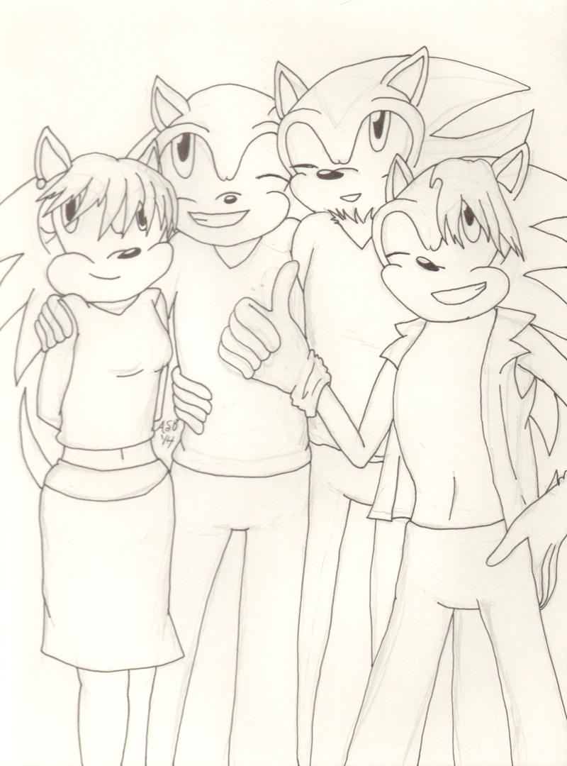 Sonic's Happy Family (outline)