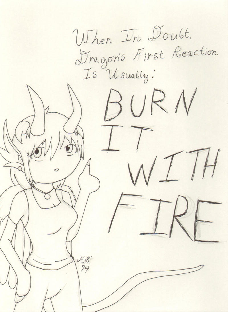 When in Doubt Burn it with FIRE (outline)