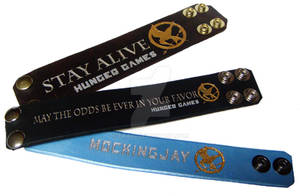 The Hunger Games Trilogy Bracelets Handmade Fanart