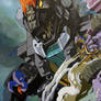 Trypticon on canvas