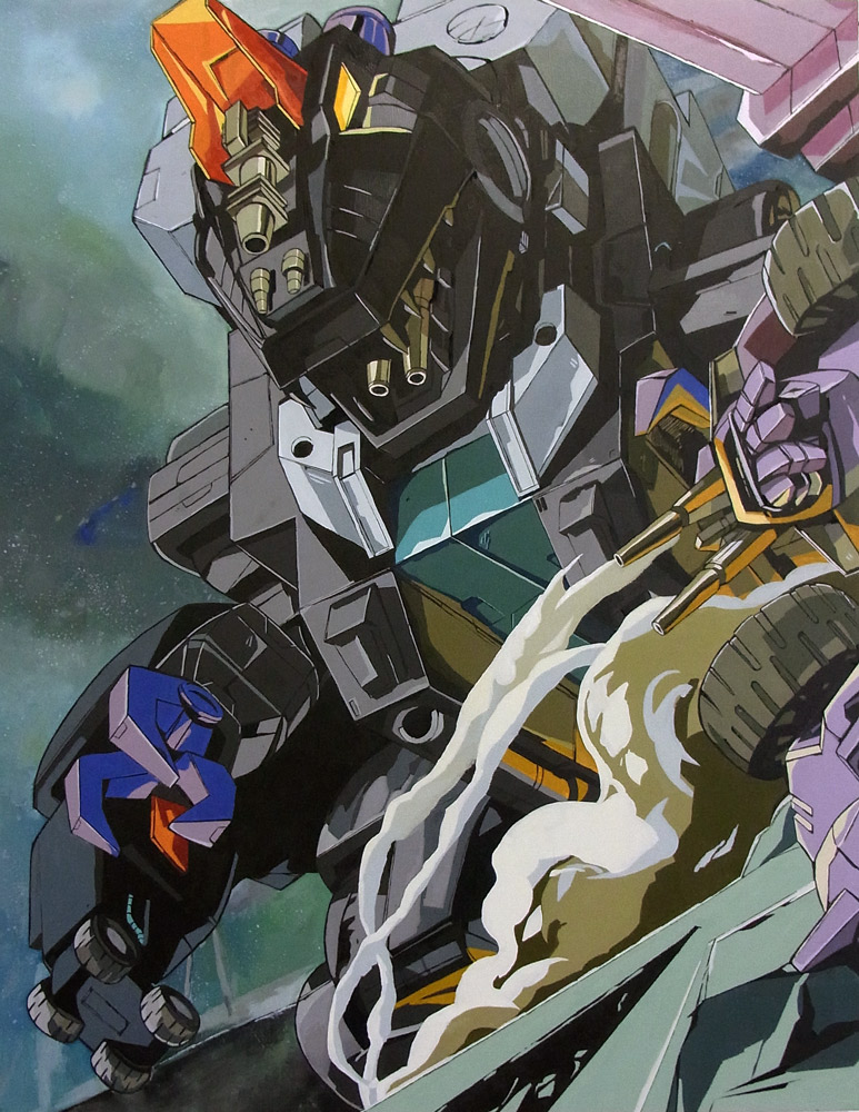 Trypticon on canvas