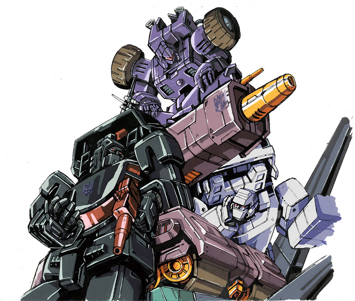 battlecharger and trypticon's bots