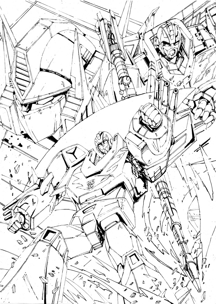 Convoy, Rodimus and Rodimus Convoy__ink