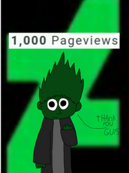 Thank you all for 1,000 pageviews