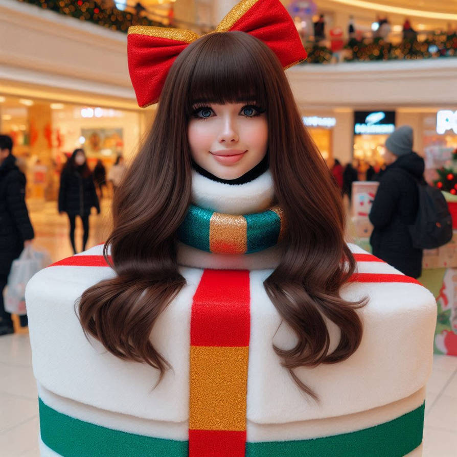 Part time present girl 4 by Aigirlscostumes on DeviantArt