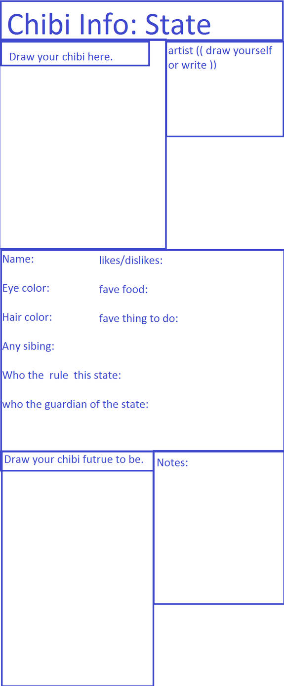 Chibi Chart: State by DKAngel86 on DeviantArt
