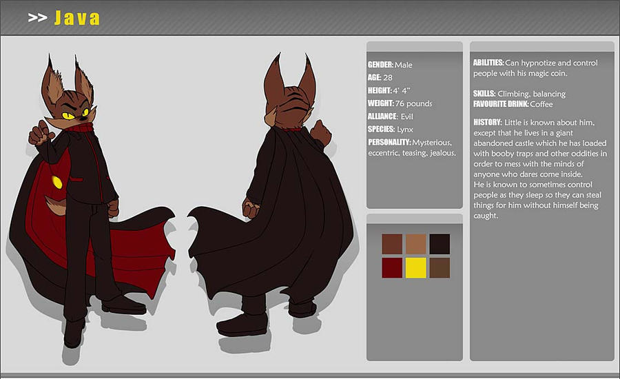 Java -Character Sheet- by kittygurl521 on DeviantArt