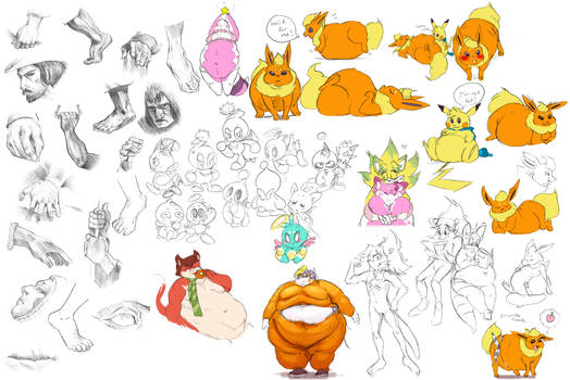 Chubbeon and Other Doodles