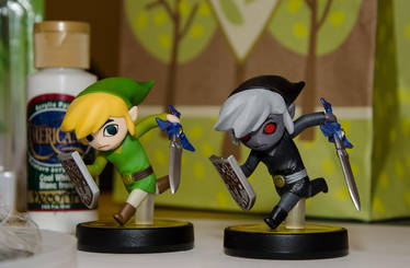 Custom Dark Toon Link Amiibo