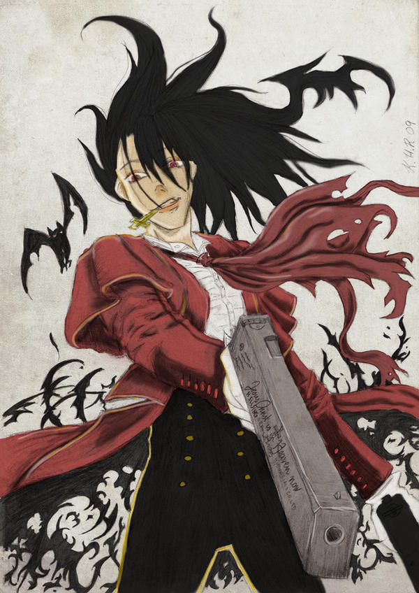 Hellsing alucard colored