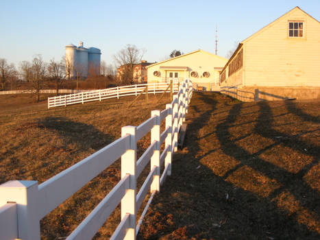 Sunrise at the Poultry Barn