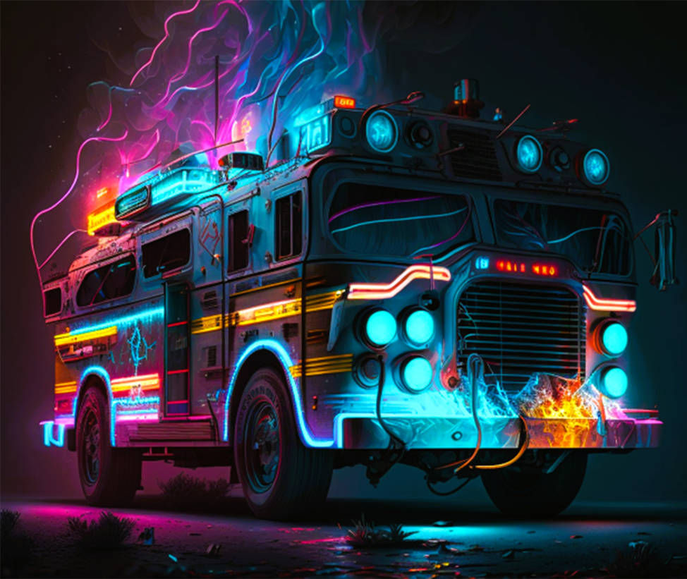 Fire Engine Car by Takezo33 on DeviantArt