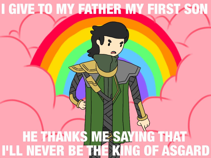 Whimpering Loki Meme