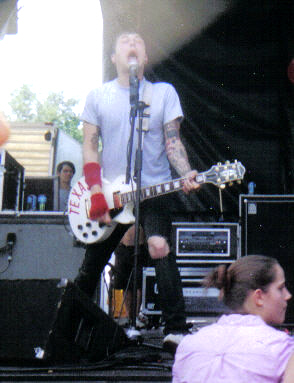 Frank Iero- Warped Tour 2005