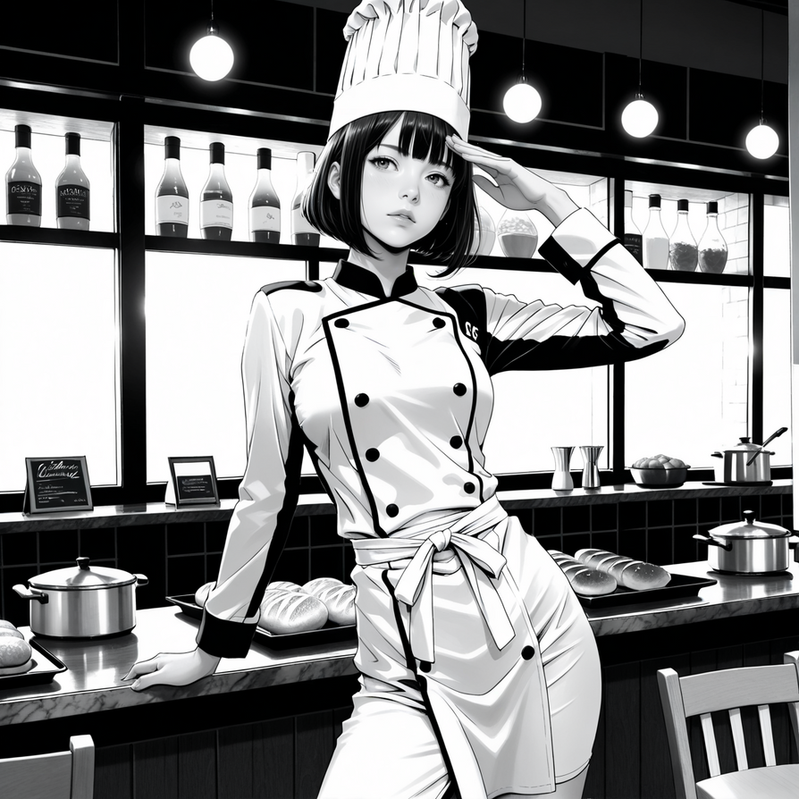 Beautiful Chef 20250725 by itengineerkuro on DeviantArt