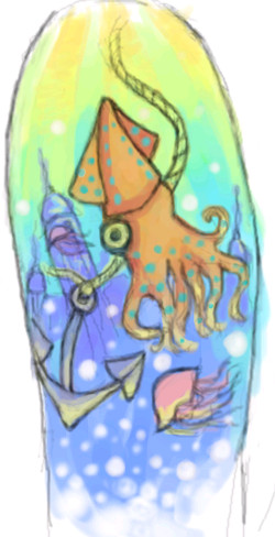 Squid sleeve design