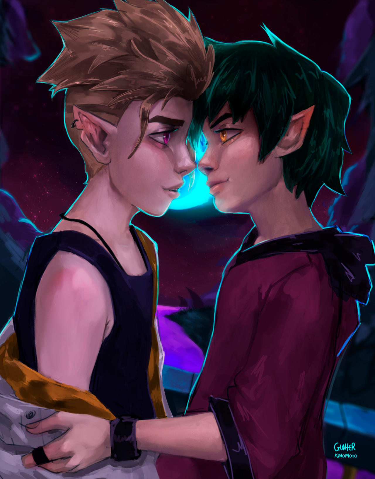 hunter x Edric by Gkinomoto on DeviantArt