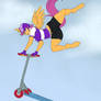 Scootaloo Scooter trick