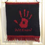 Skyrim Inspired Dark Brotherhood Tapestry