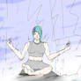 Adria Meditating