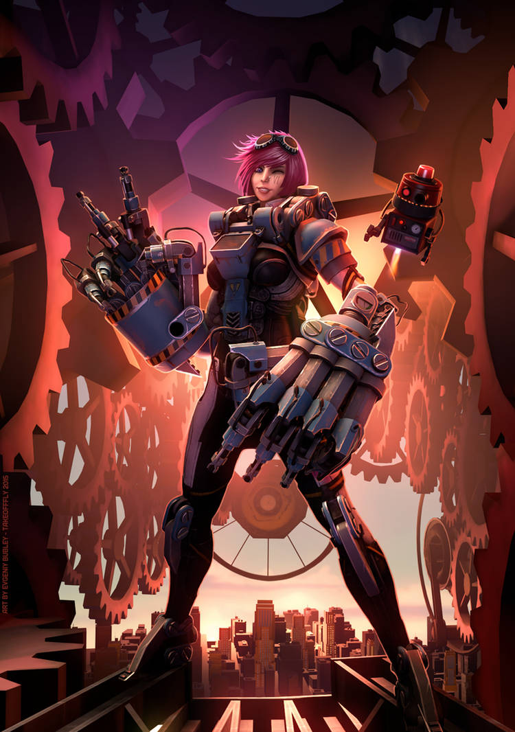 VI - League of Legends by TakeOFFFLy on DeviantArt
