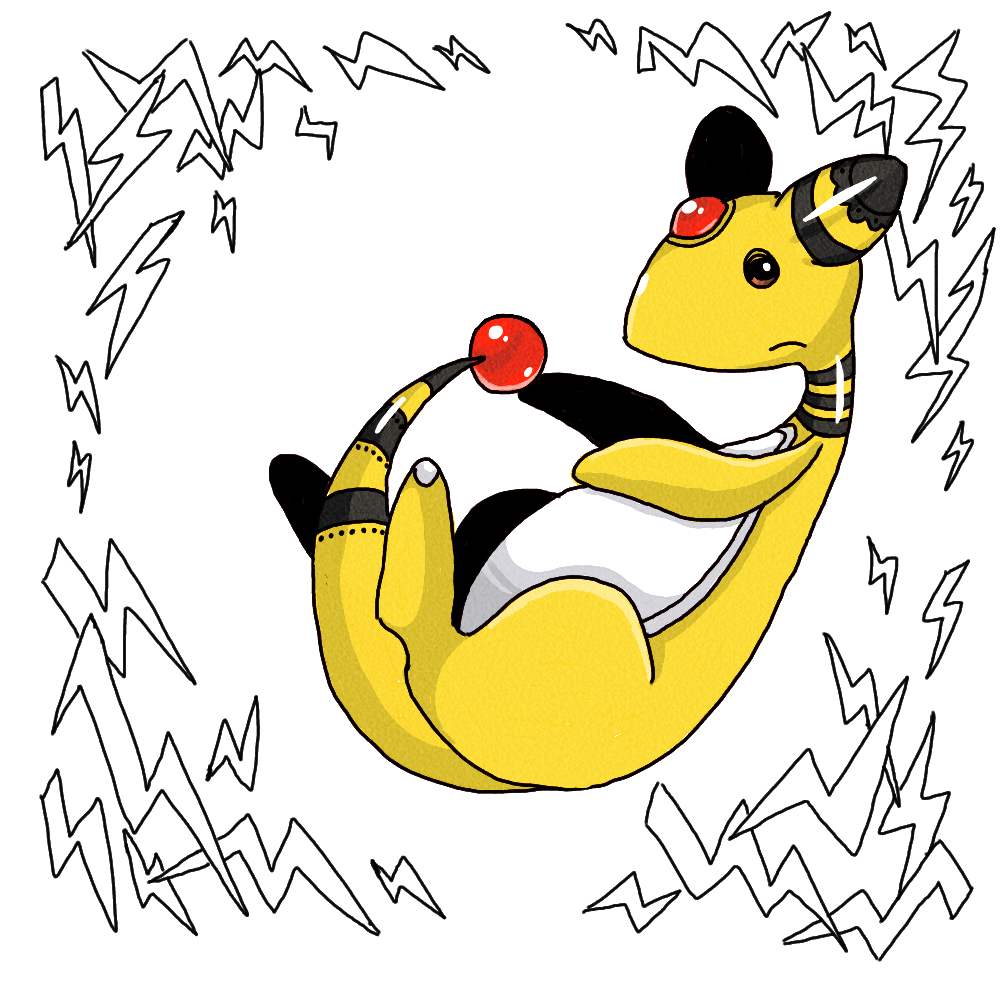 Ornate Pokemon: Ampharos