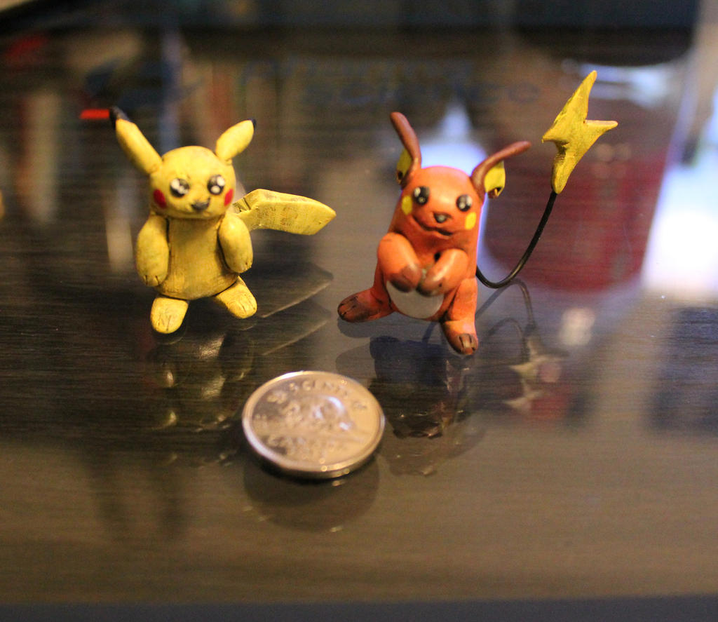 Pikachu evolution set