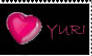 Stamp: I Heart Yuri_pink