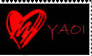 Stamp: I HEart Yaoi_Red