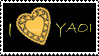 Stamp: I Heart Yaoi_Yellow