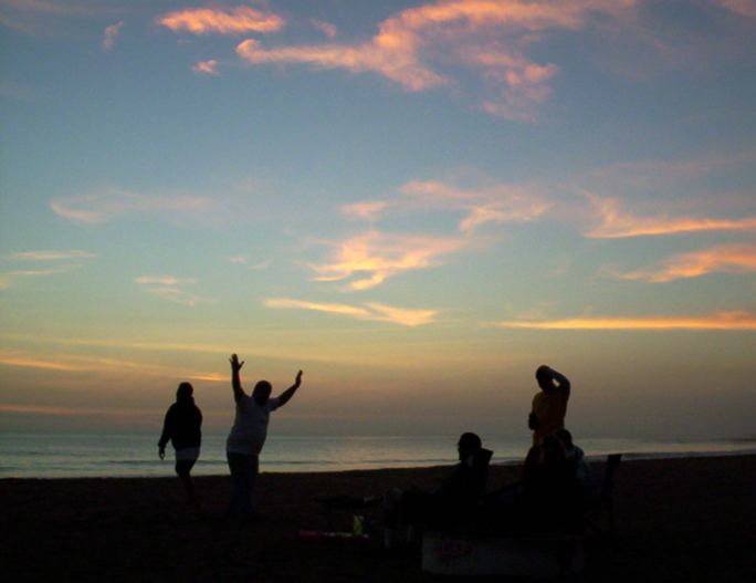 Winning The Game At The Beach