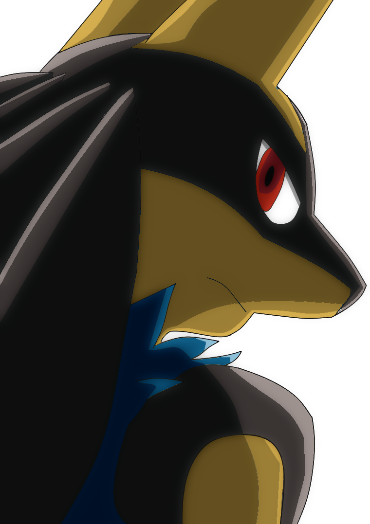 Lucario wallpaper (Shiny version) by CrazEclips13456 on DeviantArt