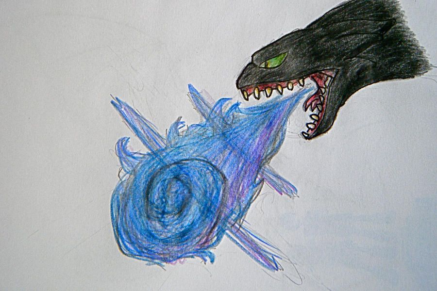 toothless blue fire by morganwtb11 on DeviantArt