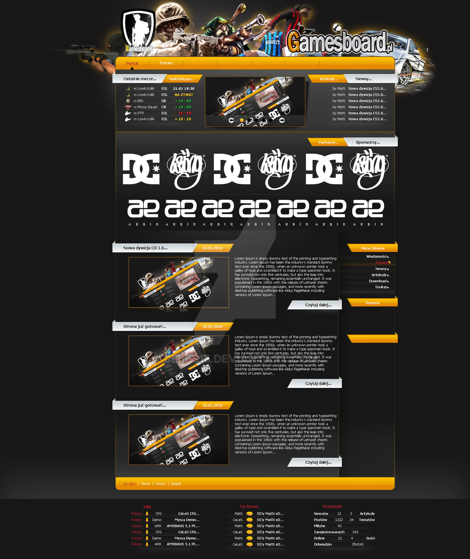 Gamesboard v2 Layout by celes15 on DeviantArt