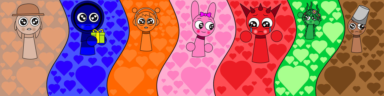 Oren Pinki Raddy Vineria brud Tunner Jevin Ver. 2 by FuntimeFreddyUwU ...