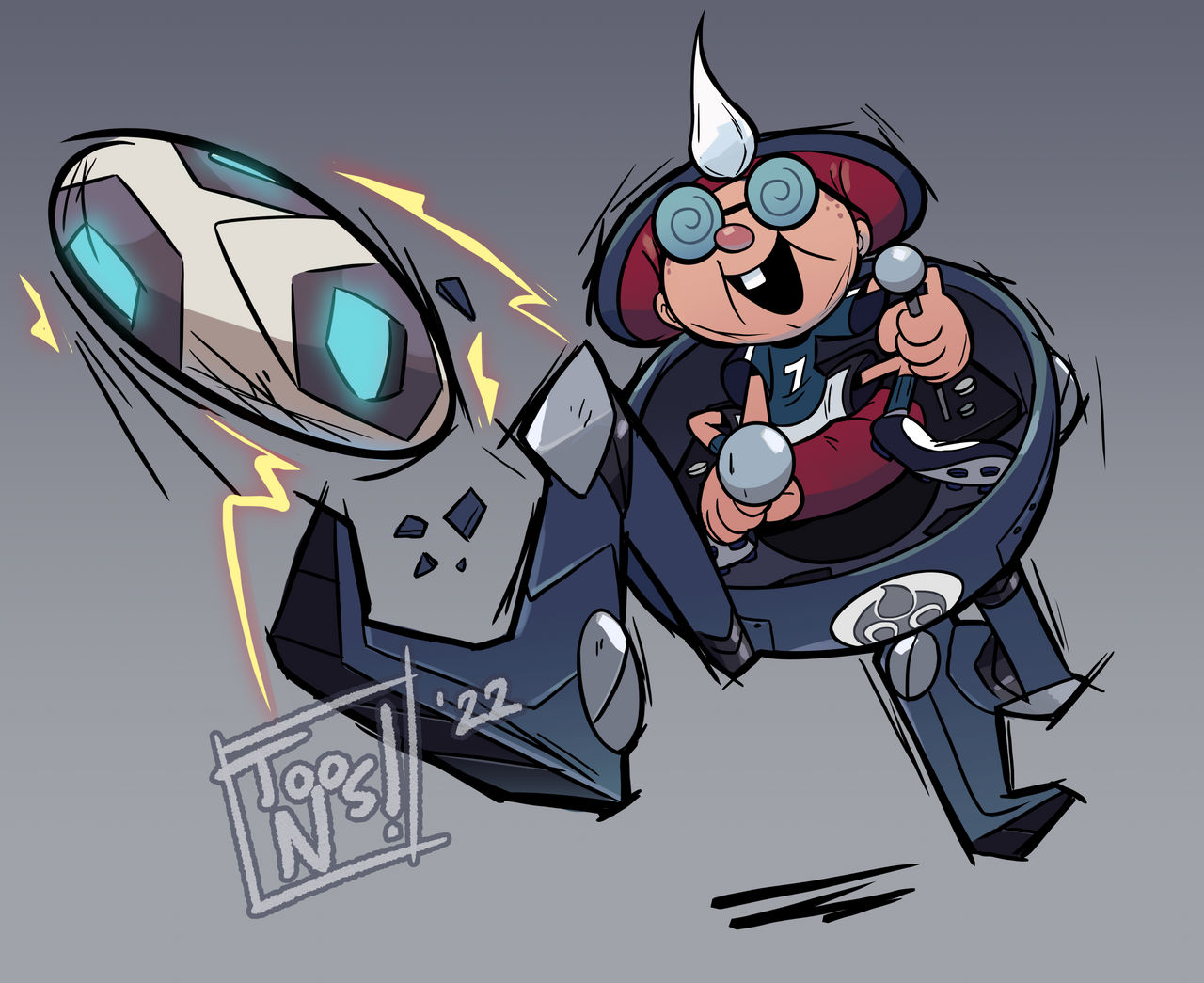 E. Gadd Striker by DaToonie on DeviantArt