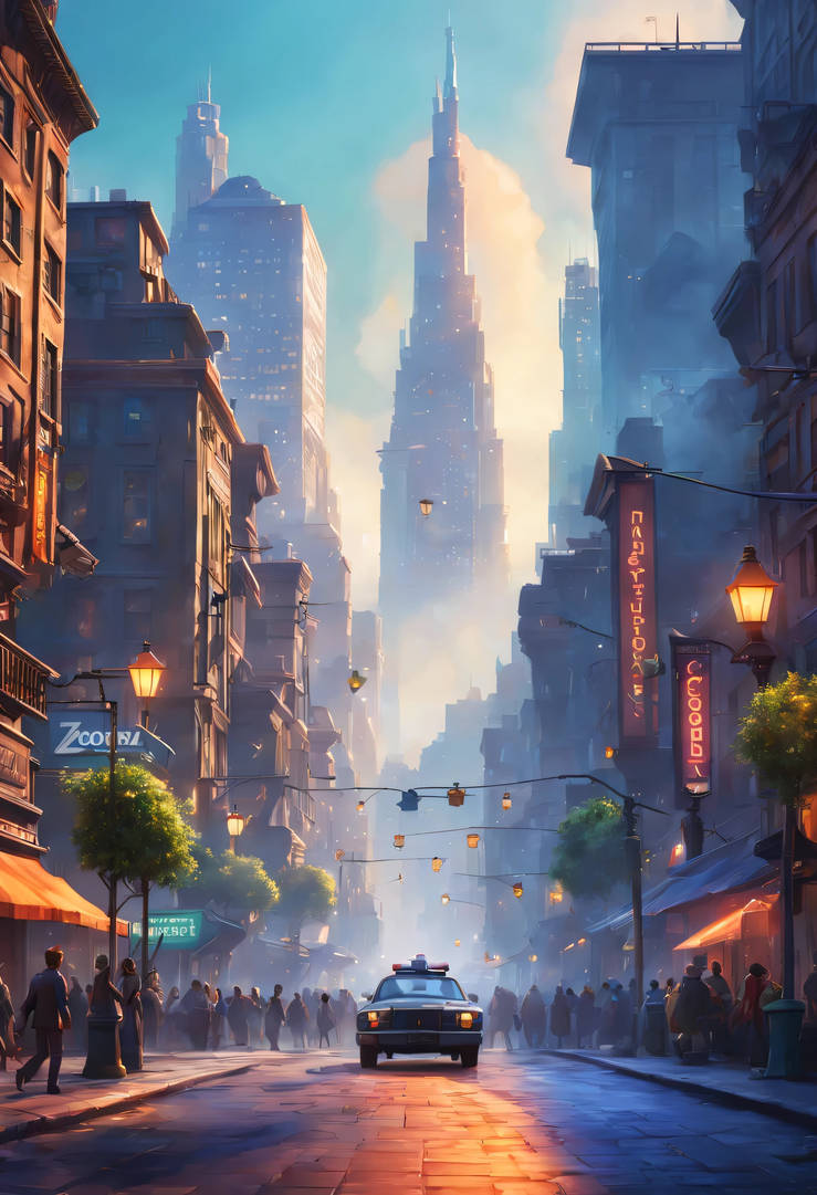 Zootopia Cityscape Zootopia by furryanthrolovr on DeviantArt