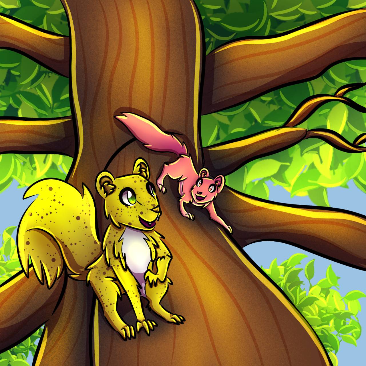 Deviantart Risumon Squirrel Squirrel by ZoeyTerbick1 on DeviantArt