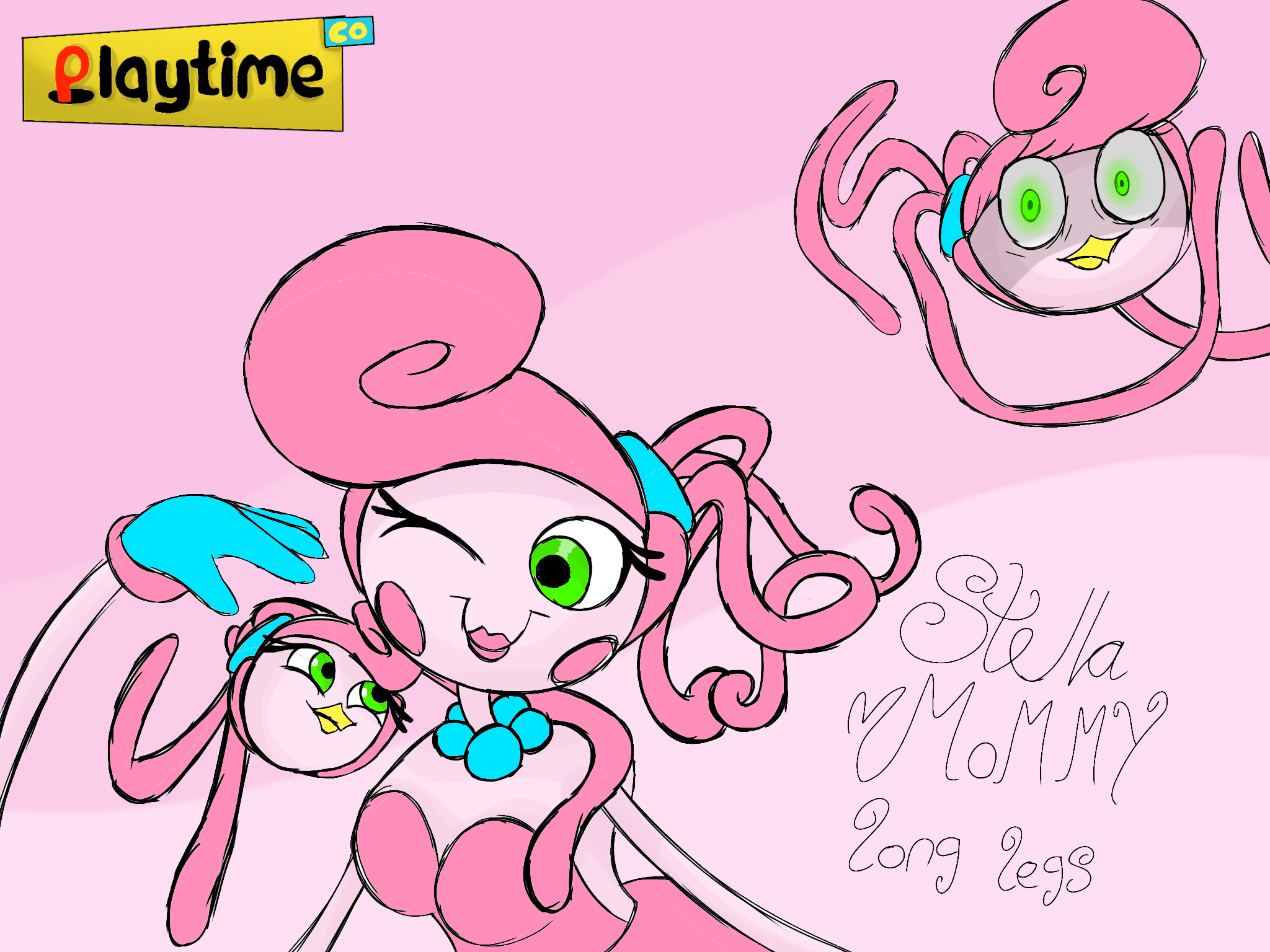 Poppy Playtime Chapter 2 Mommy Long Legs by inumysuzue on DeviantArt