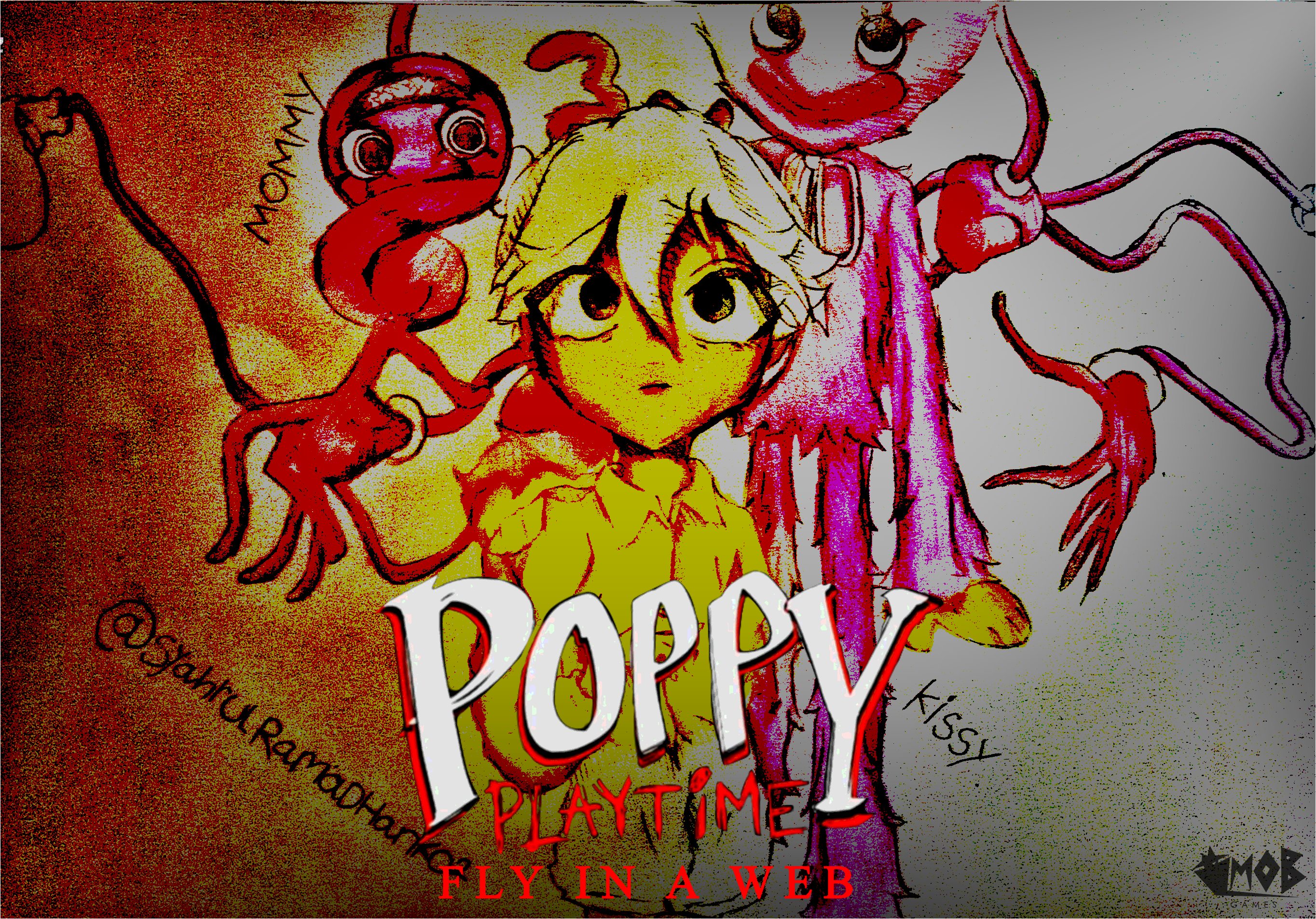 Poppy Playtime chapter 2 Fell by SyahrulRamadhank02 on DeviantArt