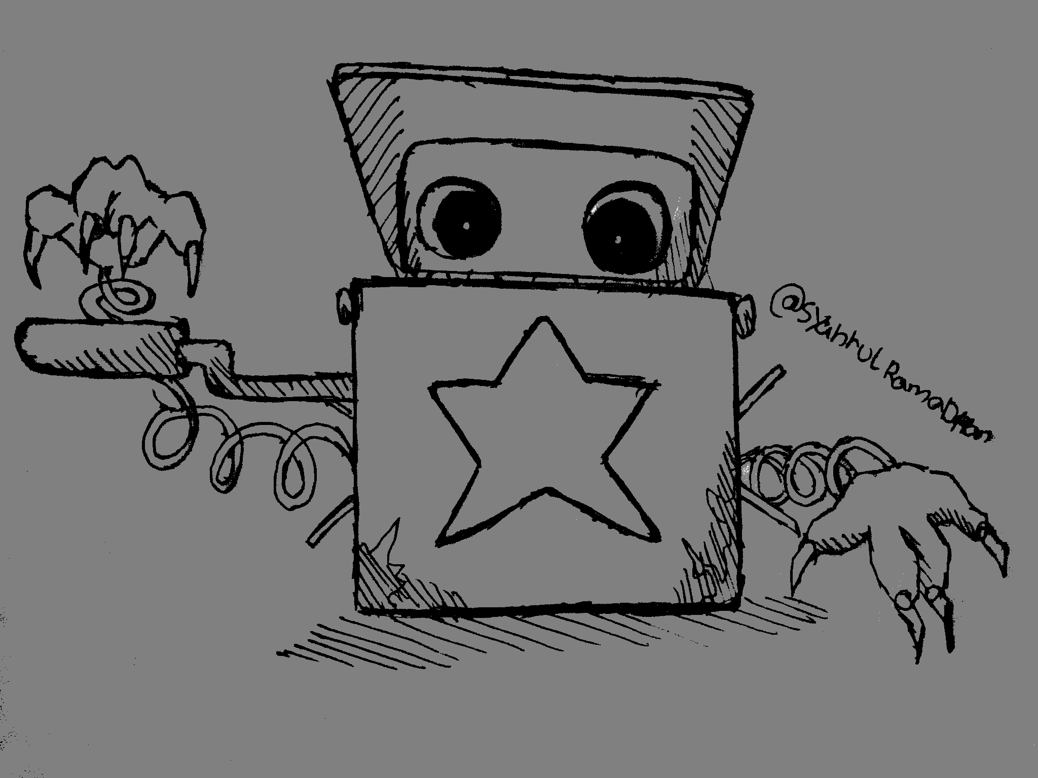 How to draw BOXY BOO (Project: Playtime) 