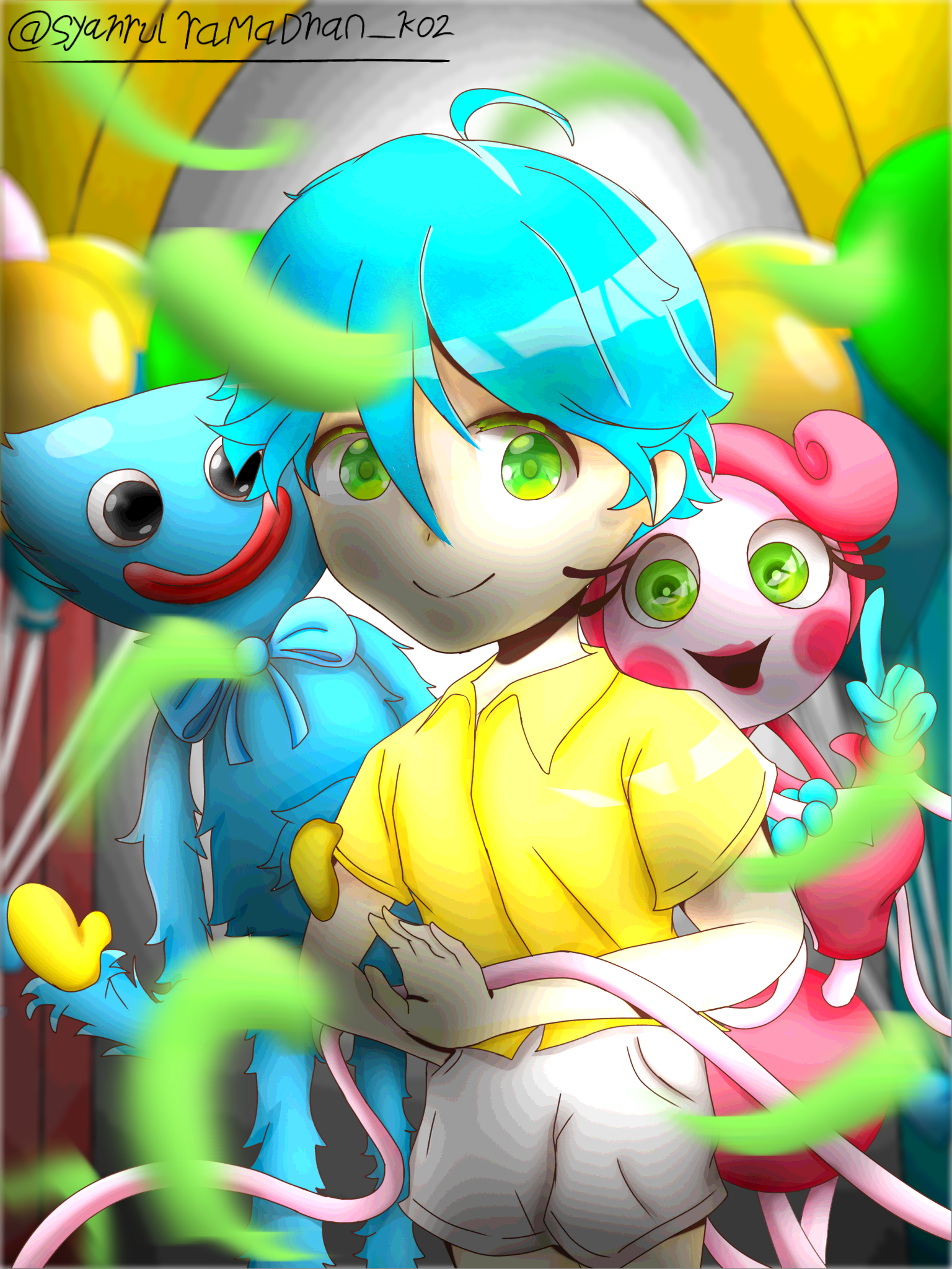 Poppy Playtime co by SyahrulRamadhank02 on DeviantArt