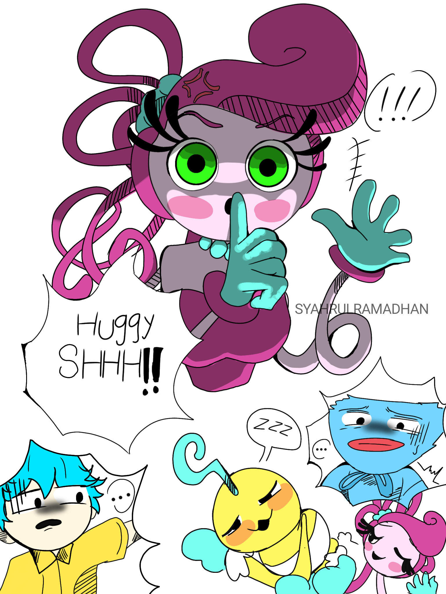 Poppy Playtime co by SyahrulRamadhank02 on DeviantArt