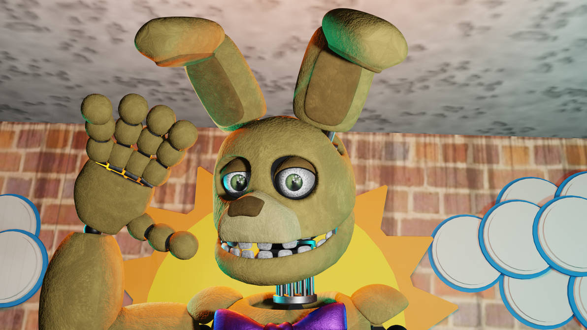 my new favorite springbonnie by jerellaa on DeviantArt