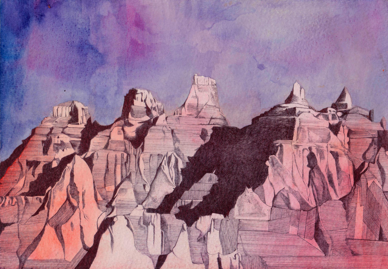 Rockscape by ShadowgapDrawings on DeviantArt