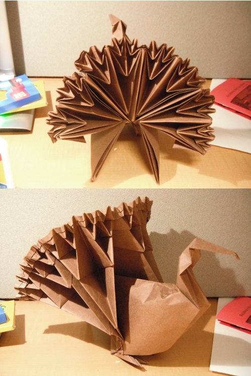 Origami Turkey