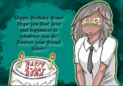 Happy Birthday Rena by Asterrmon259 on DeviantArt