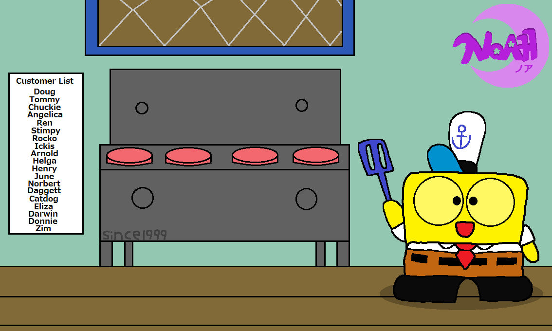 Spongebob Work Working At The Krusty Krab by TheDreamingJester on DeviantArt