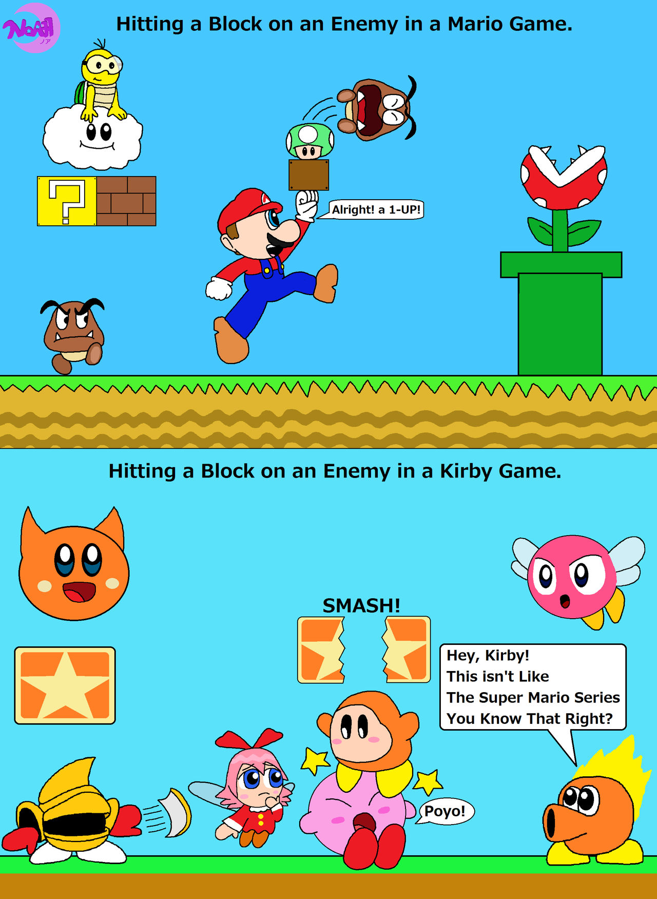Block Hit Drawing Hitting a Block on an Enemy by TheDreamingJester on DeviantArt